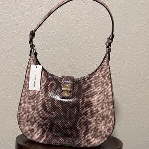Brahmin Pink and Brown Women's Bag